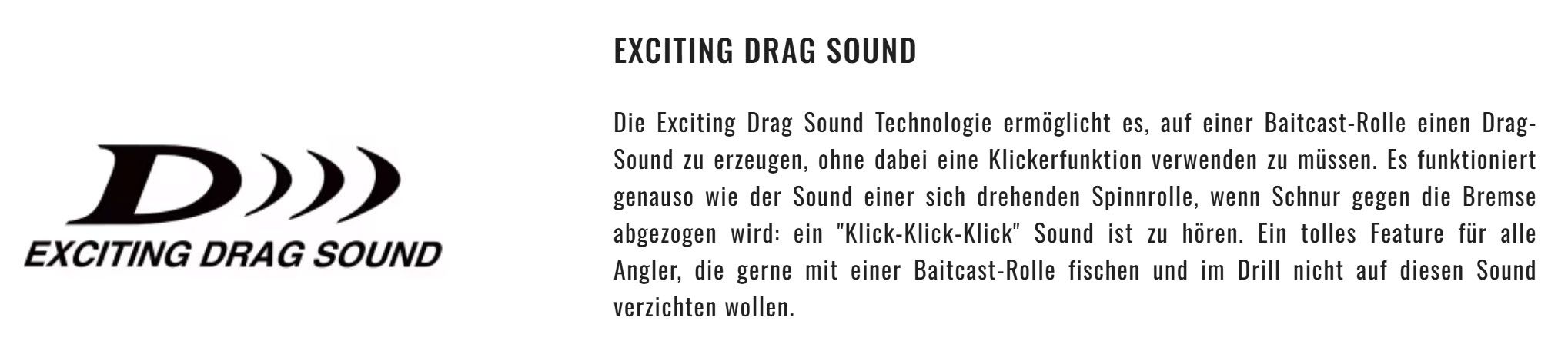 Exciting Drag Sound