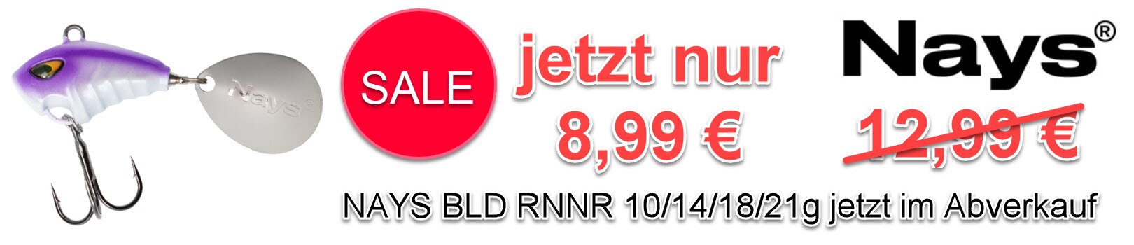 Jetzt im Abverkauf NAYS BLD RNNR 10/14/18/21g | alle Farben für nur 8,99€ statt 12,99€