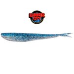 LUNKER CITY Fin-S Fish 5" Blue Ice