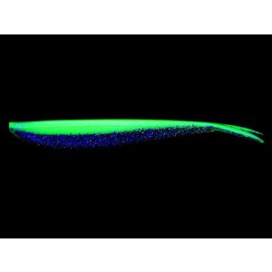 LUNKER CITY Fin-S Fish 5" Chartreuse Silk Ice