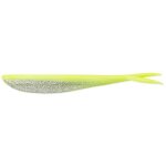 LUNKER CITY Fin-S Fish 5" Chartreuse Silk Ice
