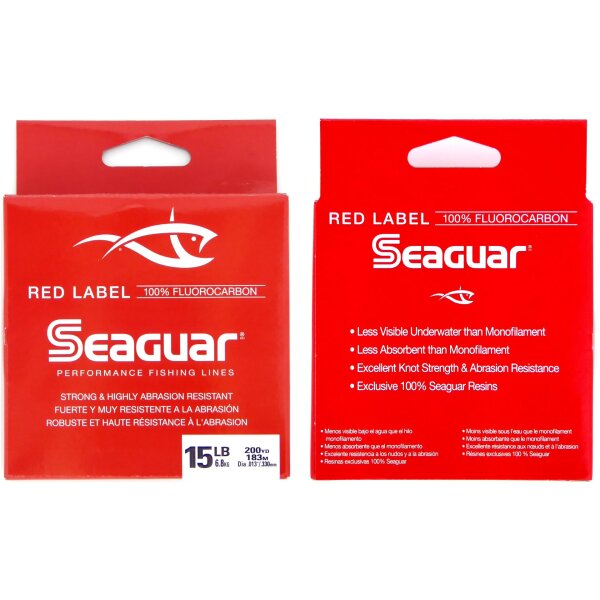 SEAGUAR Red Label Fluorocarbon 183 m 6,8 kg (0,330 mm)