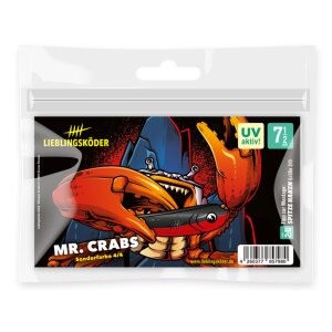 LIEBLINGSKÖDER Gummifisch 7,5 cm Mr. Crabs