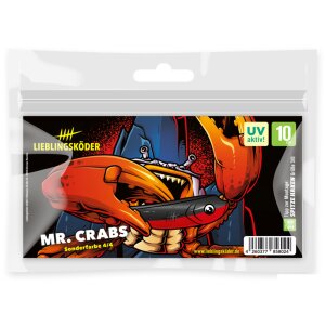 LIEBLINGSKÖDER Gummifisch 10 cm Mr. Crabs