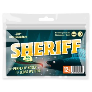 LIEBLINGSKÖDER Gummifisch 12,5 cm Sheriff