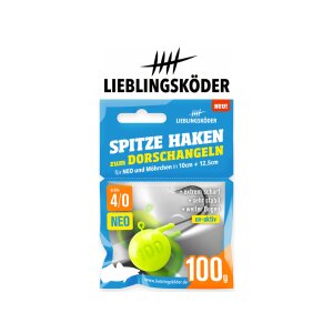 LIEBLINGSKÖDER Spitze Haken Gr. 4/0 (100 g) Neo