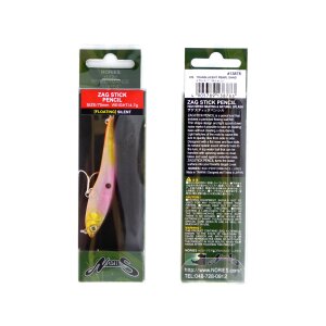 NORIES ZagStick Pencil 75 mm Translucent Pearl Shad