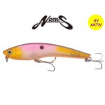 NORIES ZagStick Pencil 75mm Translucent Pearl Shad