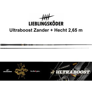 LIEBLINGSKÖDER Ultraboost Angelrute Zander + Hecht 2,65 m