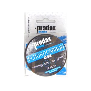 PREDAX Fluorocarbon Vorfachschnur 30 m 3,8 kg (0,20 mm)