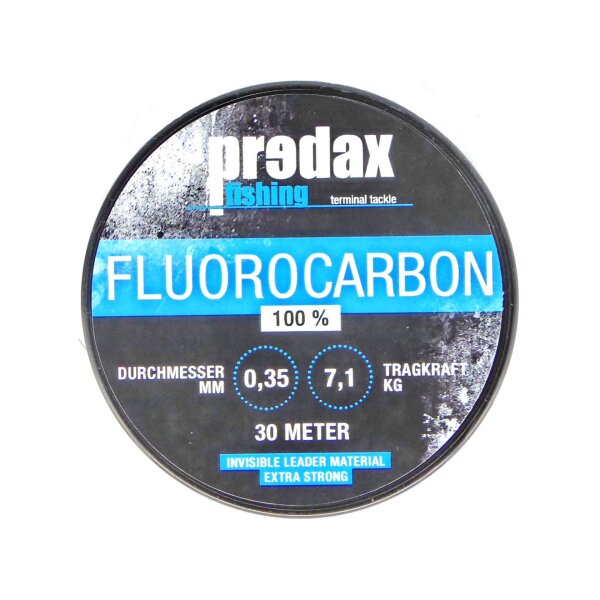 PREDAX Fluorocarbon Vorfachschnur 30 m 7,1 kg (0,35 mm)