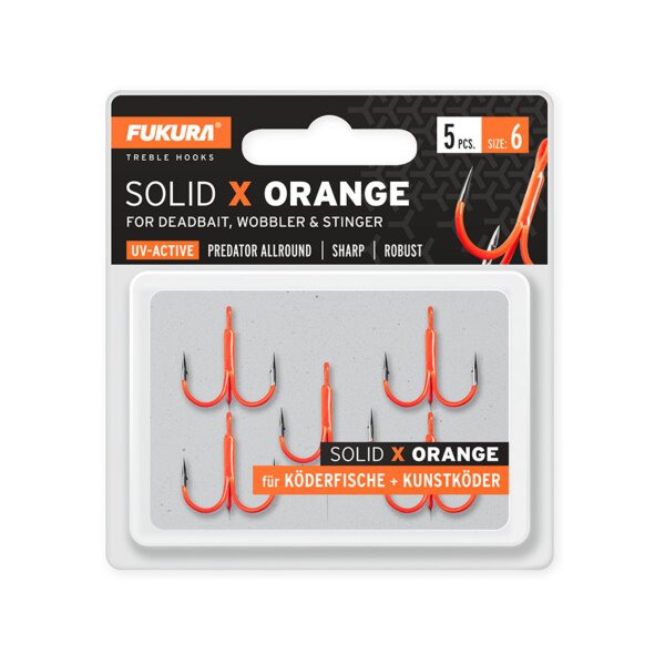 FUKURA Solid X Orange Gr. 6