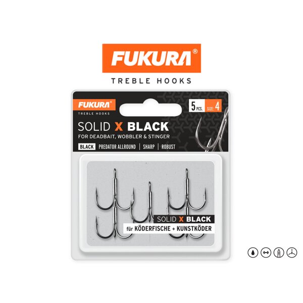FUKURA Solid X Black Gr. 4