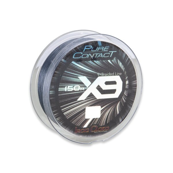 IRON CLAW Pure Contact X9 Grey 150 m - 0,16 mm - 12,6 kg