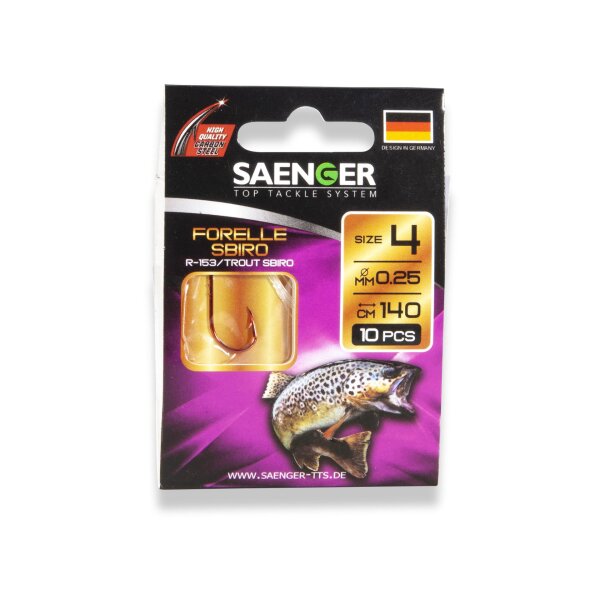 SAENGER Forelle Sbiro R-153 140 cm Gr. 6
