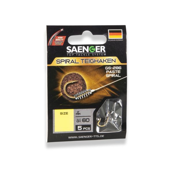 SAENGER Spiral Teighaken GS-286 60 cm Gr. 6