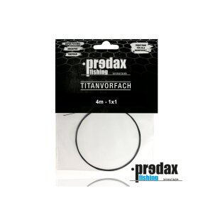 PREDAX Titanvorfach 1x1 schwarz 4m