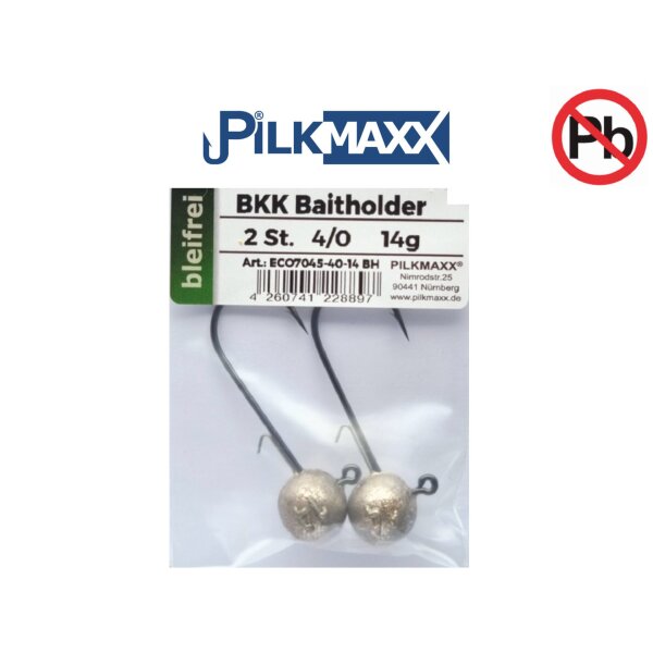 PILKMAXX ECO Bleifrei Jig BKK Baitholder Gr. 4/0 - 12 g