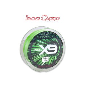 IRON CLAW Pure Contact X9 Green 150 m