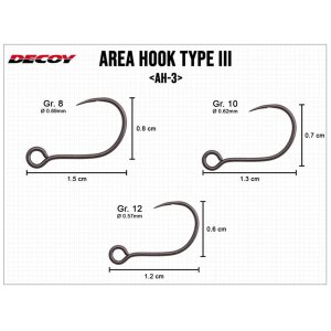 DECOY Area Hook Type III AH-3 Gr. 8