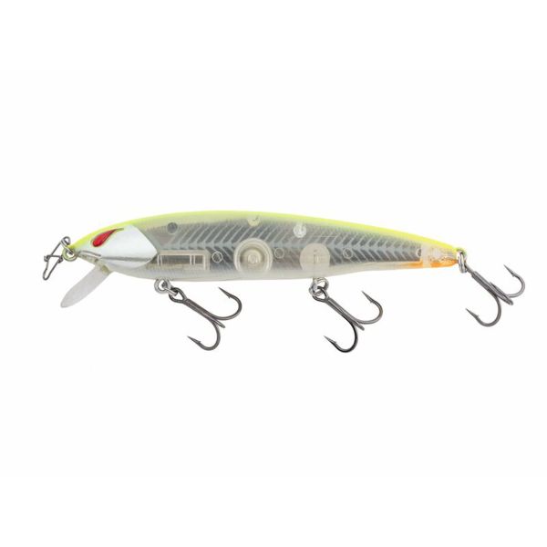 NORIES Laydown Minnow Regular BB Trick Chartreuse