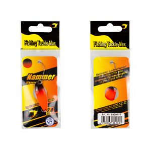 FTM Spoon Hammer 2,4 g UV Rot-Schwarz
