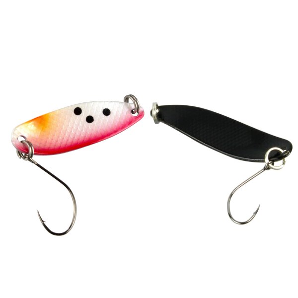 FTM Spoon Hammer 3,2 g Salmon Red White UV/Black
