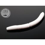 LIBRA LURES Fatty DWorm 65 mm Käse - 001 White