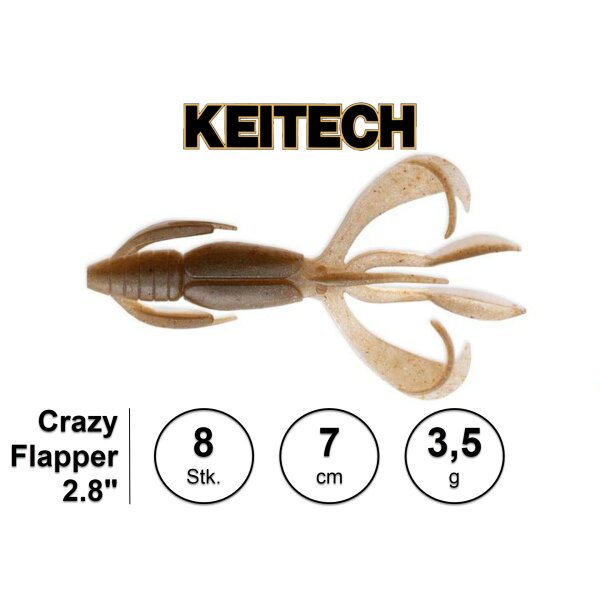 KEITECH Crazy Flapper 2.8"