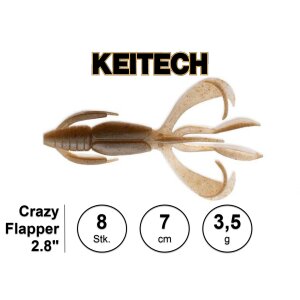 KEITECH Crazy Flapper 2.8" Arkansas Shiner