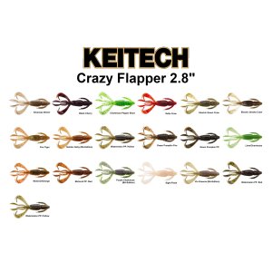KEITECH Crazy Flapper 2.8"