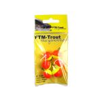 FTM Trout Piloten rund Rot/Gelb 10 mm