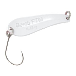 FTM Spoon Bomb 4,0 g UV Camou Weiß-Pink/Weiß