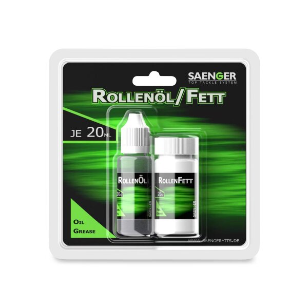 SENGER Rollenfett und Öl-Set 2x20 ml