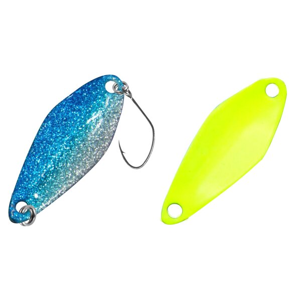 FTM Spoon Tremo 0,9 g Blau-Silber/Gelb