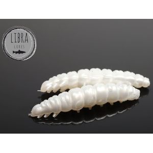 LIBRA LURES Larva 30 mm Käse 004 Silver Pearl