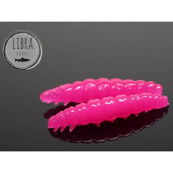 LIBRA LURES Larva 30 mm Käse 019 Hot Pink