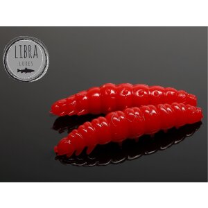 LIBRA LURES Larva 30 mm Käse 021 Red
