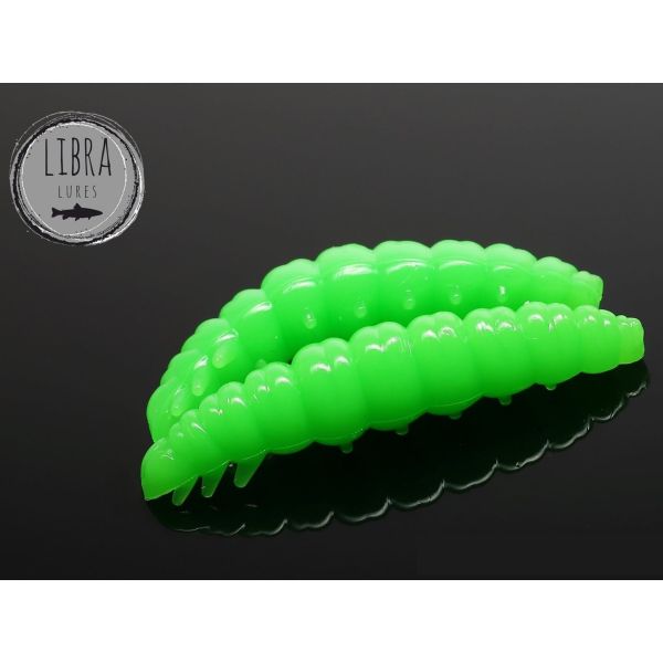 LIBRA LURES Larva 30 mm Käse 026 Hot Green