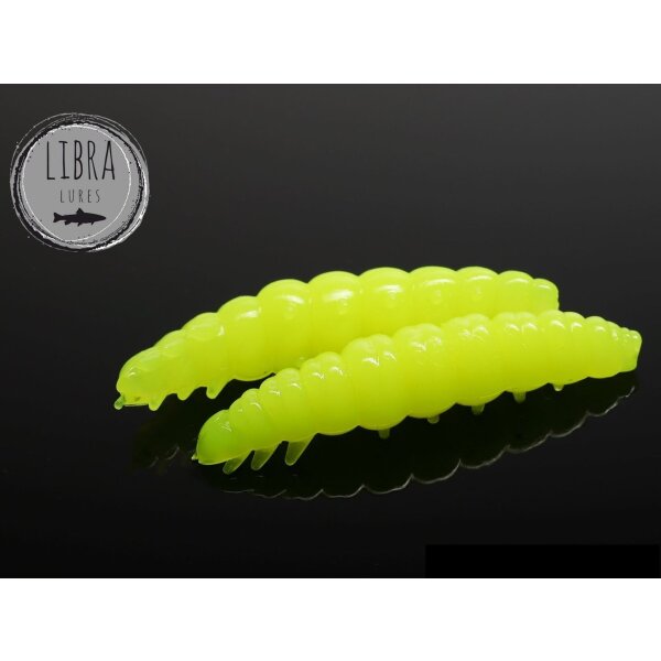 LIBRA LURES Larva 35 mm Käse - 006 Hot Yellow