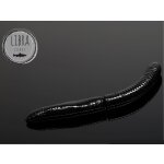 LIBRA LURES Fatty DWorm 65 mm Käse - 040 Black