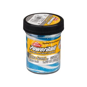 BERKLEY Powerbait Trout Bait Swirls Polar Bear