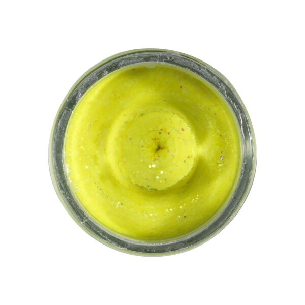 BERKLEY Powerbait Trout Bait Cheese Light Green Glitter