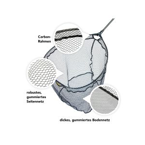 LIEBLINGSKÖDER Ultraboost Allround-Kescher Carbon 200 cm