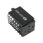 MIKADO Feederkorb Quadrat mit Boden Schwarz 100 g