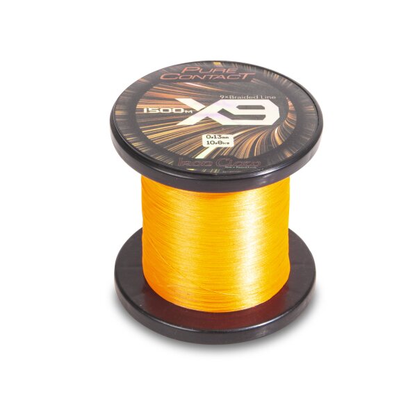 IRON CLAW Pure Contact X9 Orange 1500 m 0,13 mm - 10,8 kg