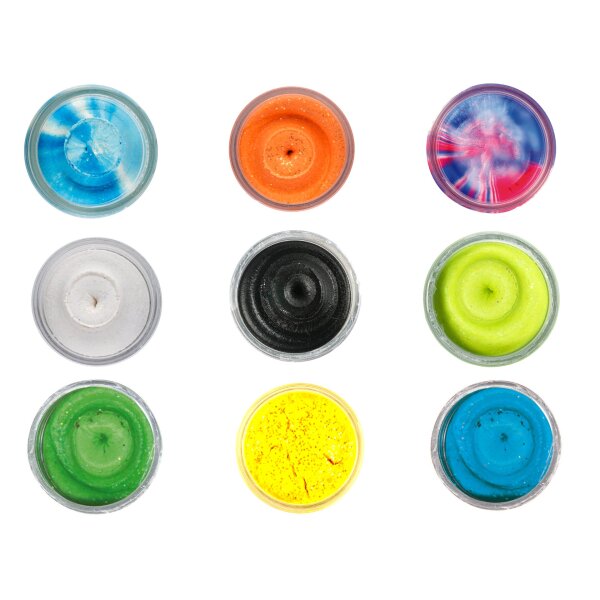 BERKLEY Powerbait Natural Glitter Trout Bait Garlic