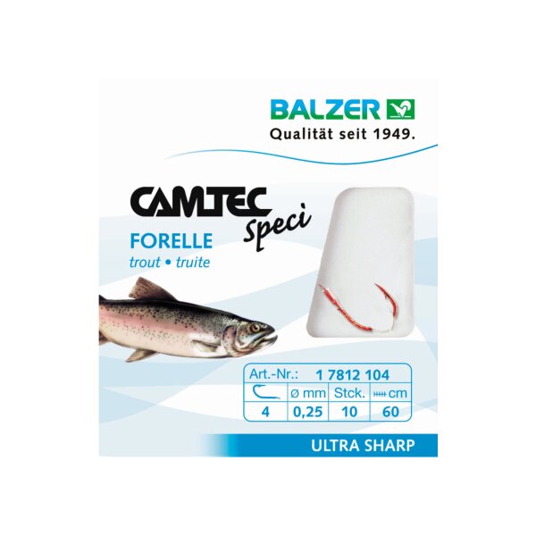 BALZER Camtec Speci Forelle Rot 60 cm