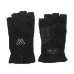 MIKADO Fleece-Handschuhe ohne Finger Schwarz XL