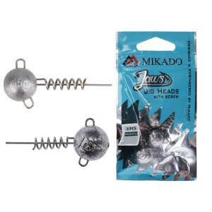 MIKADO Jaws Bleikopf mit Schraube 5 g